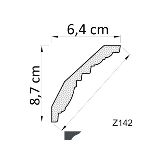 cornice Cornice Z142