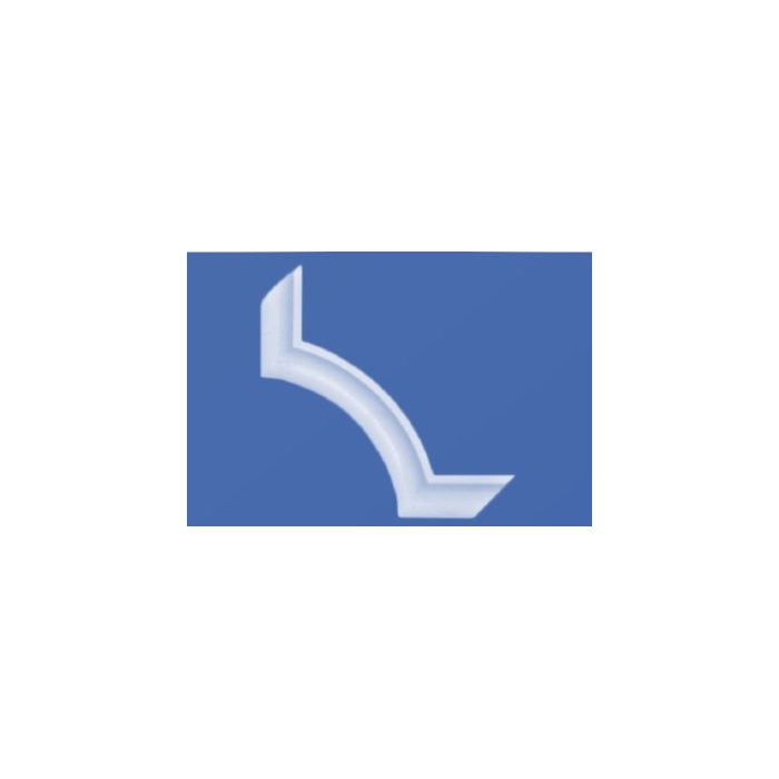 Hörnlist frigolit N7